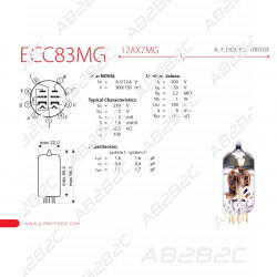 ECC83-MG-GOLD / 12AX7-MG-GOLD
