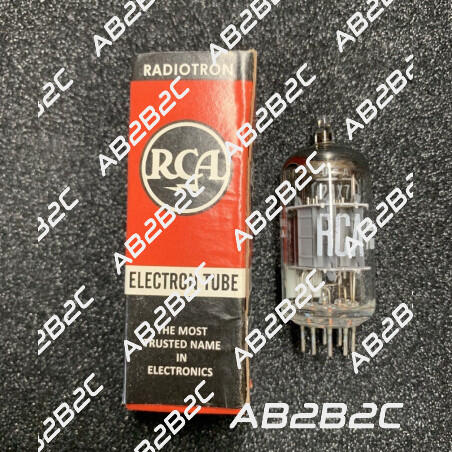 12AX7 RCA, DOUBLE TRIODE DE PRESTIGE, Tubes double triodes de faible puissances, , RCA