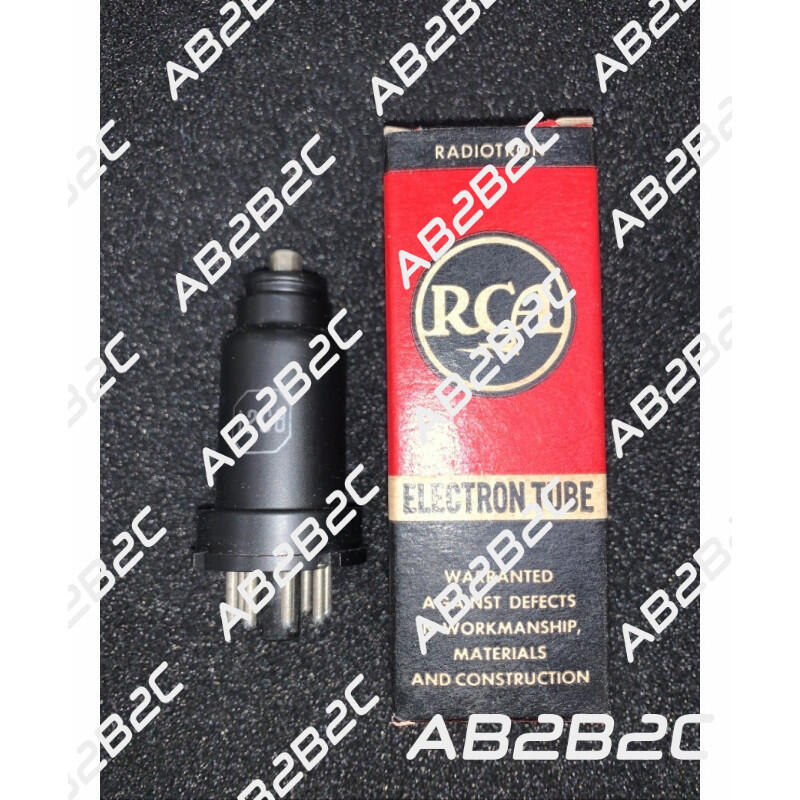 12C8 RCA, DOUBLE DIODE-PENTODE - ETAGE RF/IF, Tubes double diode-pentode, , RCA