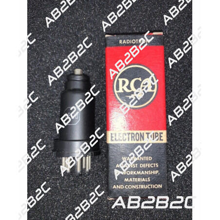 12C8 RCA, DOUBLE DIODE-PENTODE - ETAGE RF/IF, Tubes double diode-pentode, , RCA