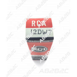12DW7 RCA, DOUBLE TRIODE COMBINÉE, Tubes double triodes de faible puissances, JJ ELECTRONICS, RCA