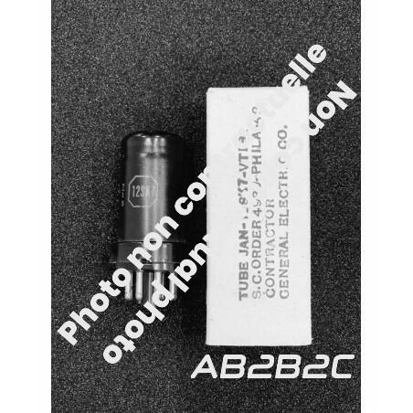 12SK7 / 12SK7M / VT-131 / CV543, PENTODE ETAGE RF/IF, Tubes RF/IF, , USA