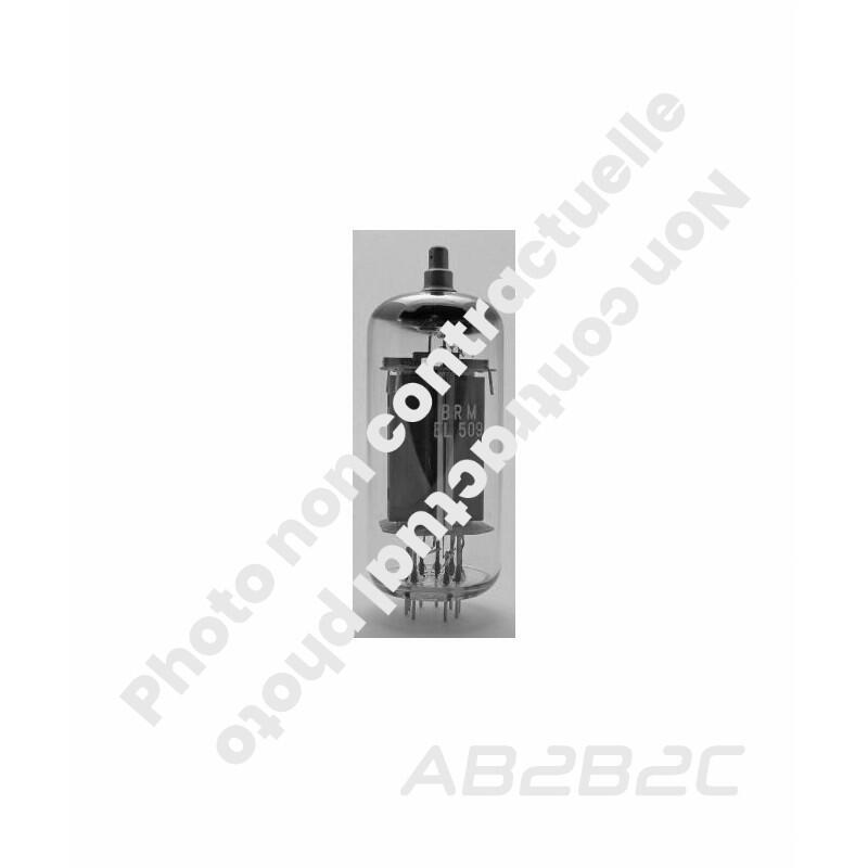 EL509 / 6KG6 / 6GK6A, PENTODE A FAISCEAU DIRIGEE AVEC ANODE SUR LE SOMMET, Tubes puissance/sortie, , MARQUES DIVERSES / VARIOUS 