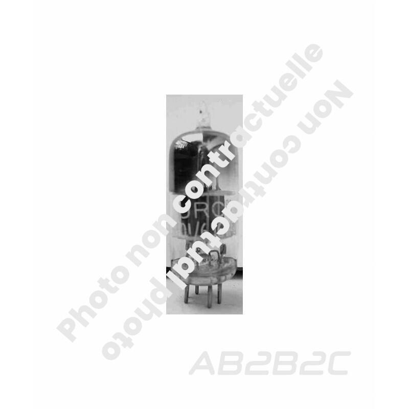 6J6W / 6101 / CV858, DOUBLE TRIODE UHF, Tubes HF, , MARQUES DIVERSES / VARIOUS BRANDS