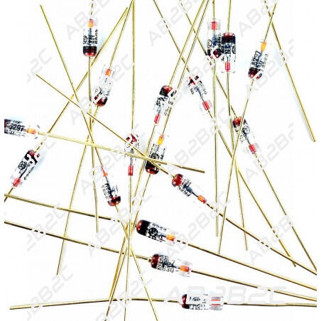 1N5297, Diode régulatrice de courant - pattes dorées, Diodes de redressement, , MOTOROLA