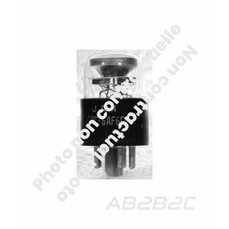6AF6G / 6AF6 / CV847 / 6AF6-G / 6AF6-GT, TUBE MAG. EYE - 2 GAMMES, 2 ANGLES D'OMBRE - INDICATION, Tubes spéciaux, , MARQUES DIVE