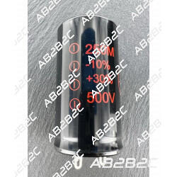 CONDENSATEUR 250MF 250UF 250µF 500V JJ ELECTRONIC - CIEL ELECTRONIQUE STORE - Tubes ...