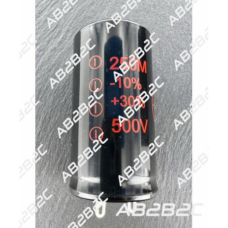 CONDENSATEUR 250MF 250UF 250µF 500V JJ ELECTRONIC - CIEL ELECTRONIQUE STORE - Tubes ...