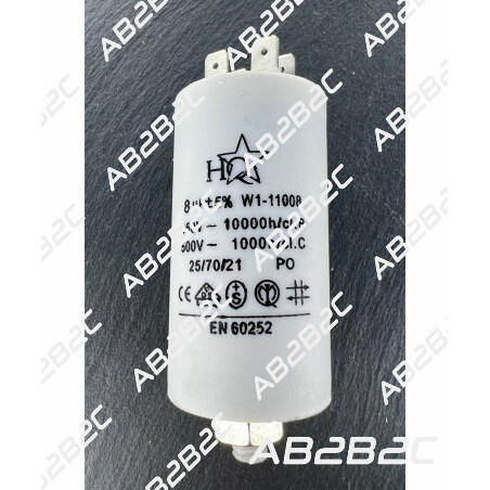 START CAPACITOR 8MF 8UF 450V 500V 5% - CIEL ELECTRONIQUE STORE - Vintage electronic ...