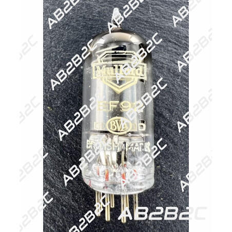 EF92 MULLARD - CIEL ELECTRONIQUE STORE - Tubes électroniques vintage