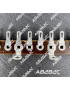 BAC1-25CM - BARRETTES A COSSES EN BAKELITE - LONGUEUR 25CM - CIEL ELECTRONIQUE STORE...