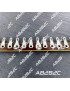 BAC1-25CM - BARRETTES A COSSES EN BAKELITE - LONGUEUR 25CM - CIEL ELECTRONIQUE STORE...