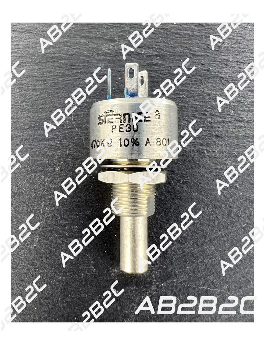 POTENTIOMETRE PE30 PC30 470KH 20% AXE MOYEN - CIEL ELECTRONIQUE STORE - Tubes électr...