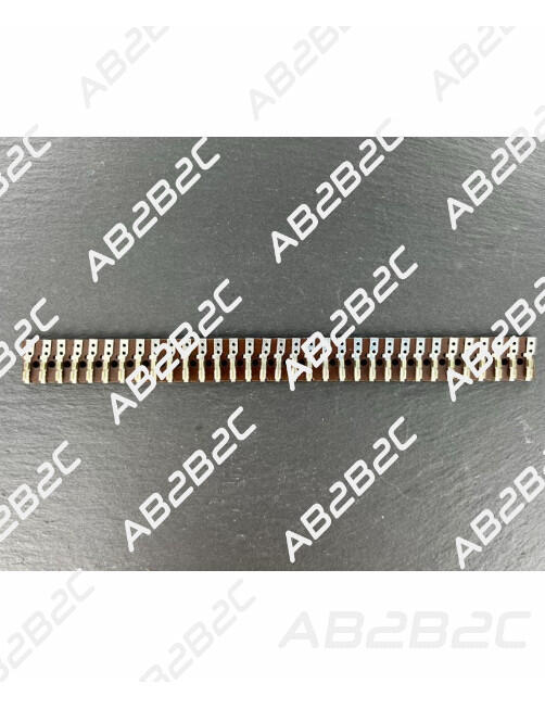 BAC6-16CM - BARRETTES A 33 COSSES EN BAKELITE - LONGUEUR 16CM - AB2...