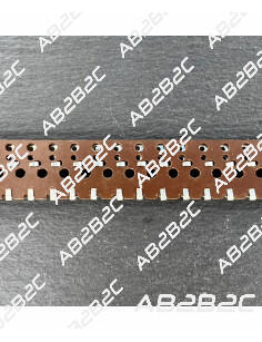 BAC6-16CM - BARRETTES A 33 COSSES EN BAKELITE - LONGUEUR 16CM - AB2...