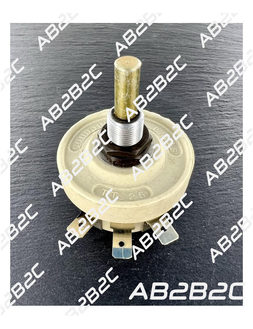 POTENTIOMETRE BOBINE 25W 1000H 1000R 1KH AXE MOYEN RT25 - CIEL ELECTRONIQUE STORE - ...