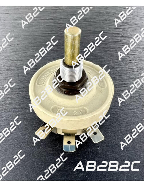 POTENTIOMETRE BOBINE 25W 1000H 1000R 1KH AXE MOYEN RT25 - CIEL ELECTRONIQUE STORE - ...