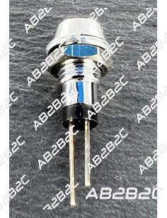 VOYANT LED CHROME A VISSER ROUGE R732R - CIEL ELECTRONIQUE STORE - Tubes électroniqu...