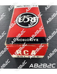 25L6GT RCA - CIEL ELECTRONIQUE STORE - Tubes électroniques vintage