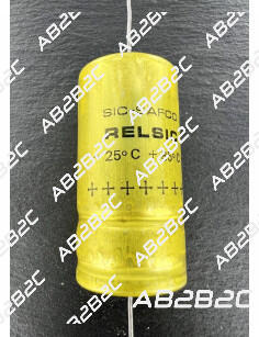 CONDENSATEUR RELSIC 100MF 100UF 100µF 400V SIC SAFCO AXIAL 50X25MM ...