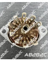 SUPPORT TUBE 9 BROCHES NOVAL CHASSIS BAKELITE - CIEL ELECTRONIQUE STORE - Tubes élec...