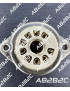 SUPPORT TUBE 9 BROCHES NOVAL CHASSIS STEATITE - CIEL ELECTRONIQUE STORE - Tubes élec...