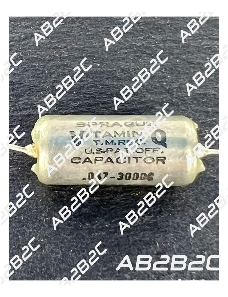 CONDENSATEUR VITAMIN Q 0.047MF 0.047UF 0.047µF 47NF 300V SPRAGUE - ...