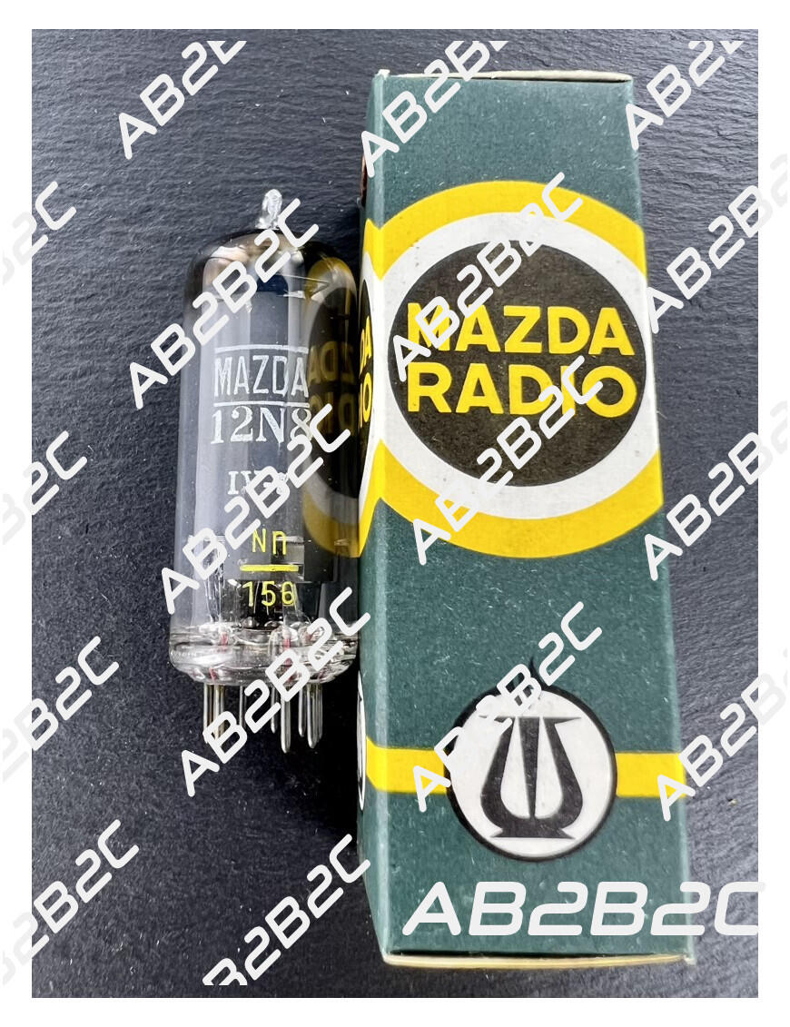 12N8 MAZDA - CIEL ELECTRONIQUE STORE - Tubes électroniques vintage
