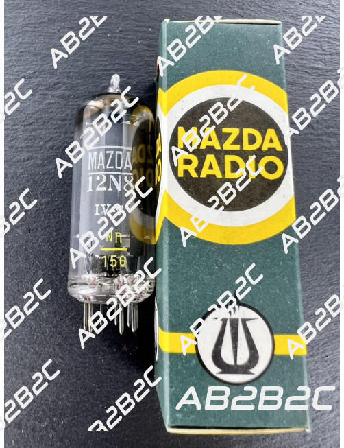 12N8 MAZDA - CIEL ELECTRONIQUE STORE - Tubes électroniques vintage
