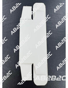 Boite de tube vide blanche 25x25x80mm Taille 1 - CIEL ELECTRONIQUE STORE - Tubes éle...