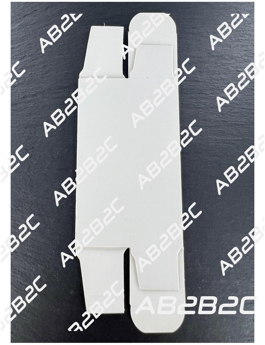 Boite de tube vide blanche 25x25x80mm Taille 1 - CIEL ELECTRONIQUE STORE - Tubes éle...