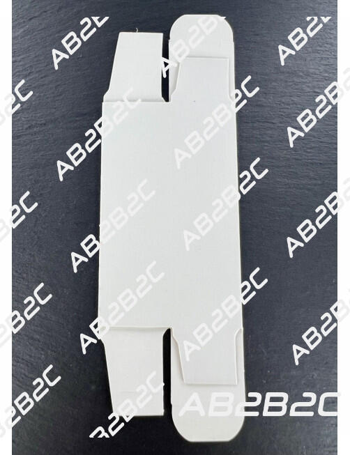 Boite de tube vide blanche 25x25x80mm Taille 1 - CIEL ELECTRONIQUE STORE - Tubes éle...