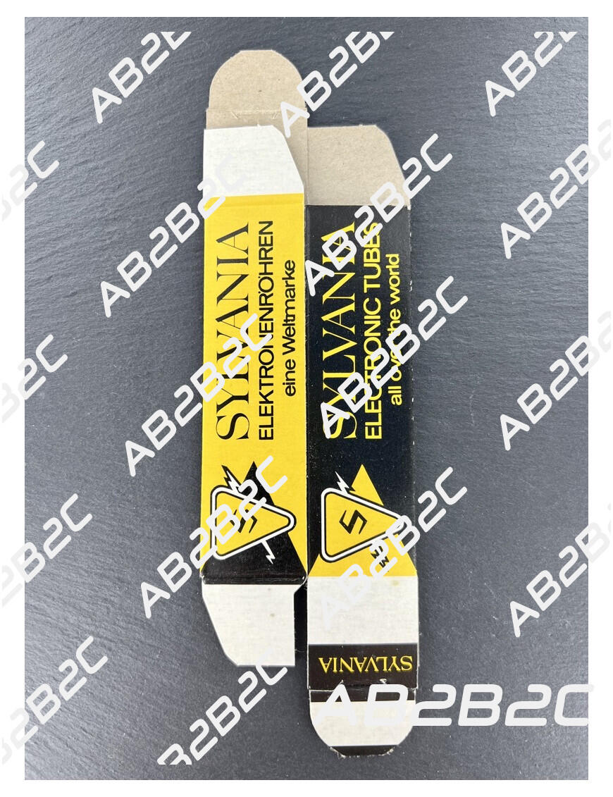 Boite de tube vide SYLVANIA 25x25x85mm Taille 1 -  Vint'Elec - Tube...