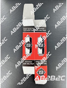 Boite de tube vide RSD 35x35x110mm Taille 2 - CIEL ELECTRONIQUE STORE - Tubes électr...