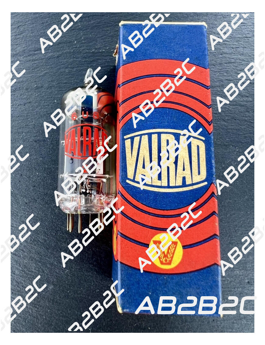6U8 VALRAD -  Vint'Elec - Tubes électroniques vintage